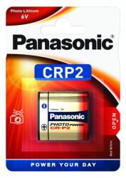Panasonic CRP2 6V lítium fotóelem, 1 db/bliszter (CR-P2PL-1BP)