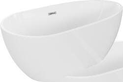 Mexen Eos, szabadon álló kád 170 x 75 cm, fehér, króm túlfolyó, 52471707500-01 (52471707500-01)