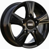 FONDMETAL PRO1 Fényes fekete 5/108 16x6, 5 ET42 65, 1 - teligumi