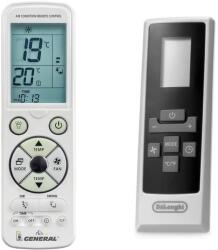 General DELONGHI PACN100E, PACN100EL, PACN110E, PACN110EC, PACN120E, - luxus háttérvilágítású távirányító