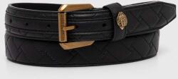 Kurt Geiger London bőr öv fekete, női - fekete M/L - answear - 20 990 Ft