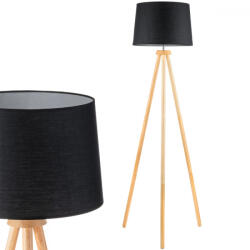 Lumileds Álló asztali lámpa E27 állvány lámpaernyővel fekete, állítható magasságú Clara Lumiled (LUMILA0230)