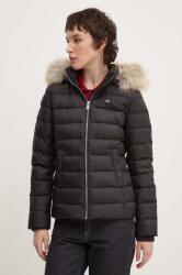 Tommy Jeans pehelydzseki női, fekete, téli, DW0DW18312 - fekete M