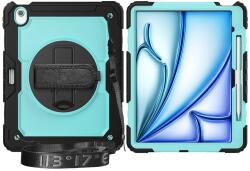  SOLID 360 Husă durabilă pentru Apple iPad Air 13 2026 / 2025 / 2024 albastru deschis