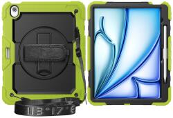  SOLID 360 Husă durabilă pentru Apple iPad Air 13 2026 / 2025 / 2024 verde