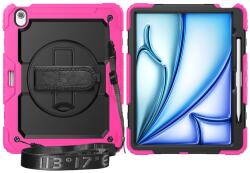  SOLID 360 Husă durabilă pentru Apple iPad Air 13 2026 / 2025 / 2024 roz