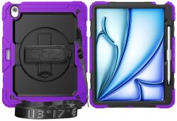  SOLID 360 Husă durabilă pentru Apple iPad Air 13 2026 / 2025 / 2024 violet