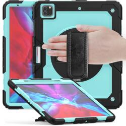  SOLID 360 Husă durabilă pentru Apple iPad Pro 13 2024 / M5 2025 albastru deschis