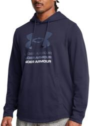 Under Armour UA Rival Terry Graphic Hood-BLU Kapucnis melegítő felsők 1386047-411 Méret L