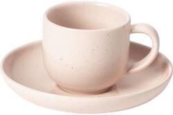 COSTA NOVA Pacifica Espresso-Cana de Sus cu Farfurie, Capacitate: 0, 07 litri, marshmallow