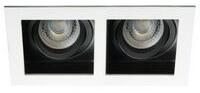 Kanlux Dekorációs keret max. 2x35W MR16/PAR16 fényforráshoz IP20 fehér alumínium ARET 2XMR16-W KANLUX - 26723 (26723)