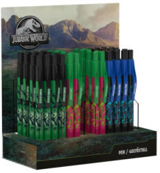 FTC Golyóstoll Nyomógombos 0, 8 mm Kék Jurassic World (5.99736157375E+12)