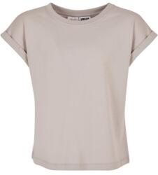 Urban Classics Girls Organic Extended Shoulder Tee warmgrey