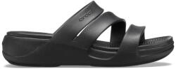 Crocs Papuci Crocs Monterey Strappy Wedge Negru - Black 37-38 EU - W7 US