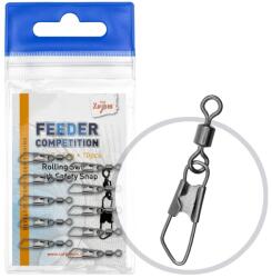 CarpZoom Feeder Competition Feeder forgókapocs, #12, 10db (CZ0763)