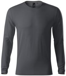 MALFINI Férfi hosszú ujjú póló Brave - Világos antracit | L (1558315)