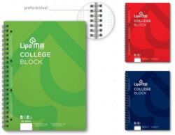 Lizzy Card Lippamill College block A4 70 lapos négyzetrácsos kockás