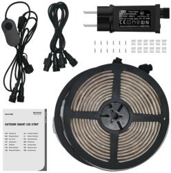Nordic LED-szalag SMART HOME SH-LS10M, 10m, RGB, kültéri, Deltaco (SH-LS10M) - mystock