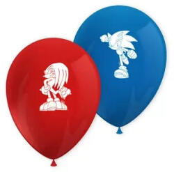 Sonic, a sündisznó Sonic a sündisznó Sega léggömb, lufi 8 db-os