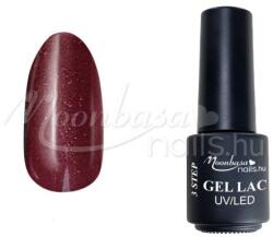 Moonbasanails 3step géllakk 4ml #126 Bordó varázslat