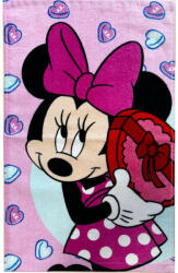  Disney Minnie Bonbon Hearts kéztörlő, arctörlő, törölköző 30x50cm (JFK036662)