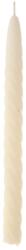 Iliadis Alexandros Set 6 lumanari Crem Twisted 25 cm (76360)