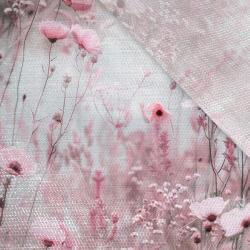 Takoy Viszkóz vászon fényes hatással - világos virágok 41