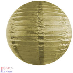 Arany papír lampion 25 cm