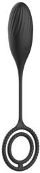 Mokko Toys Vibrating Egg Elia Love Egg, 10 Vibration Modes, Remote Control, Silicone, USB, Black, 21.4 cm