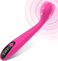 Passion Labs Lily Vibrator, 9 Vibration Modes, LCD Screen, Silicone, USB, 19.5 cm Vibrator