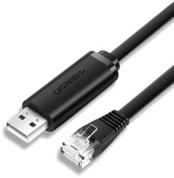 UGREEN konzol kábel USB - Ethernet RJ45 1.5m fekete (cm204)