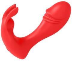 Passion Labs Naughty Stimulator, Bluetooth Control, Free App, Silicone, USB, Red, 11 cm Vibrator