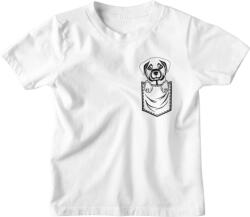  Zsebmintás Kutya - Gyerek Póló (203605)