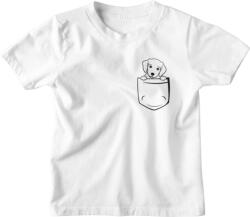  Zsebmintás Kiskutya - Gyerek Póló (349229)