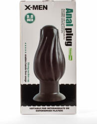 X-Men 7.5" Anal Plug Black - szexshoponline