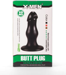 X-Men 8.66" Extra Girthy Butt Plug Black II - szexshoponline - 10 090 Ft