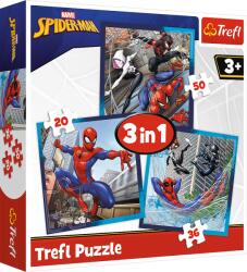 Trefl - Puzzle 3v1 Marvel Spiderman: Spider Friends - 1 - 39 piese