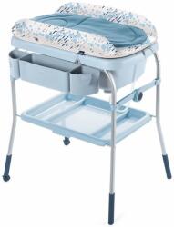 Chicco Вана за къпане с повивалник Chicco - Cuddle & Bubble, Ocean (J0707)