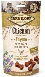 Carnilove -Carnilove Cat Jutalomfalat Semi Moist Chicken&thyme - Csirke kakukkfűvel 50g
