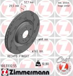 ZIMMERMANN Disc frana ZIMMERMANN BLACK Z 100.3332. 55 (100.3332.55)