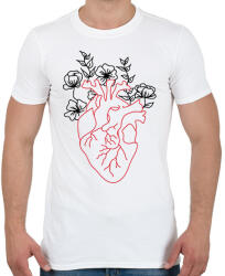 printfashion red&black 1 - Férfi póló - Fehér (16289287)