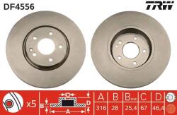 TRW Disc frana TRW DF4556 (DF4556)