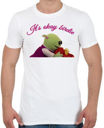 printfashion It's okay birdie - Férfi póló - Fehér (16253246)