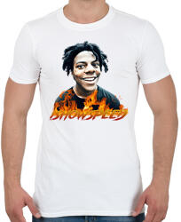 printfashion ISHOWSPEED - Férfi póló - Fehér (16346974)