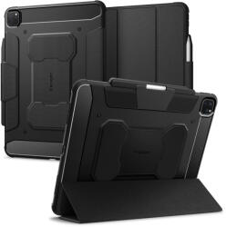 Spigen Rugged Armor Pro Case - хибриден удароустойчив кейс с поставка за iPad Pro 13 (2024) (черен)
