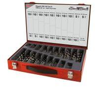 RUKO fémcsigafúró készlet 170 részes, HSS-G (RUK-214200) (RUK-214200)