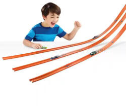 Mattel Hot Wheels 12m egyenes pályaelemek kisautóval (FTL69) - jatekbirodalom