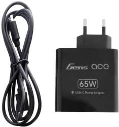 Gens ace Incarcator de retea Adaptor sursă de alimentare USB-C 65W-EU Negru (42776)