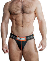 Oxballs OXJOK SLINGJOCK Upthrust Slider Jock Black Iron M