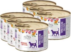 4Vets NATURAL 4Vets for cats Gastro Intestinal 6x185g